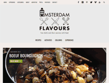 Tablet Screenshot of amsterdamflavours.com